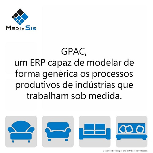 GPAC, um ERP capaz de modelar de forma genérica os processos produtivos de indústrias que trabalham sob medida.